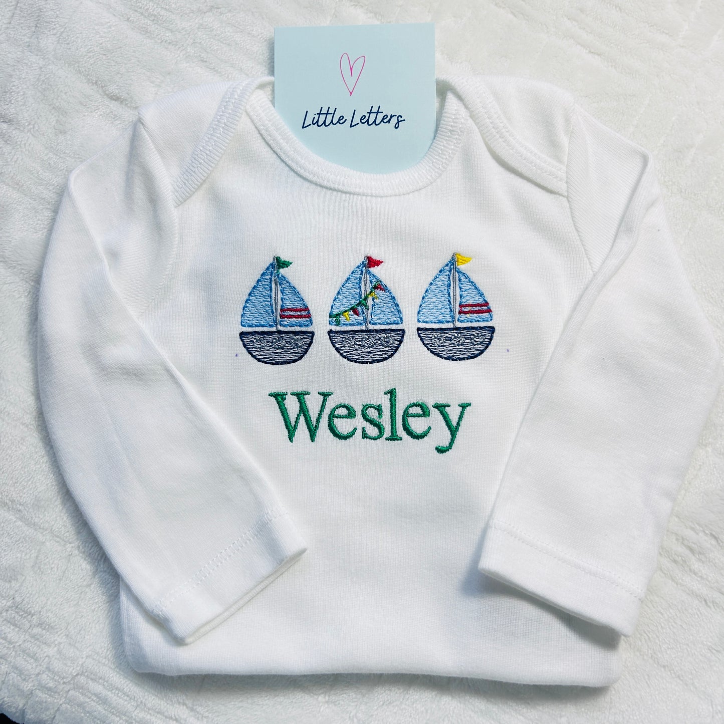 Sailboat Trio Bodysuit