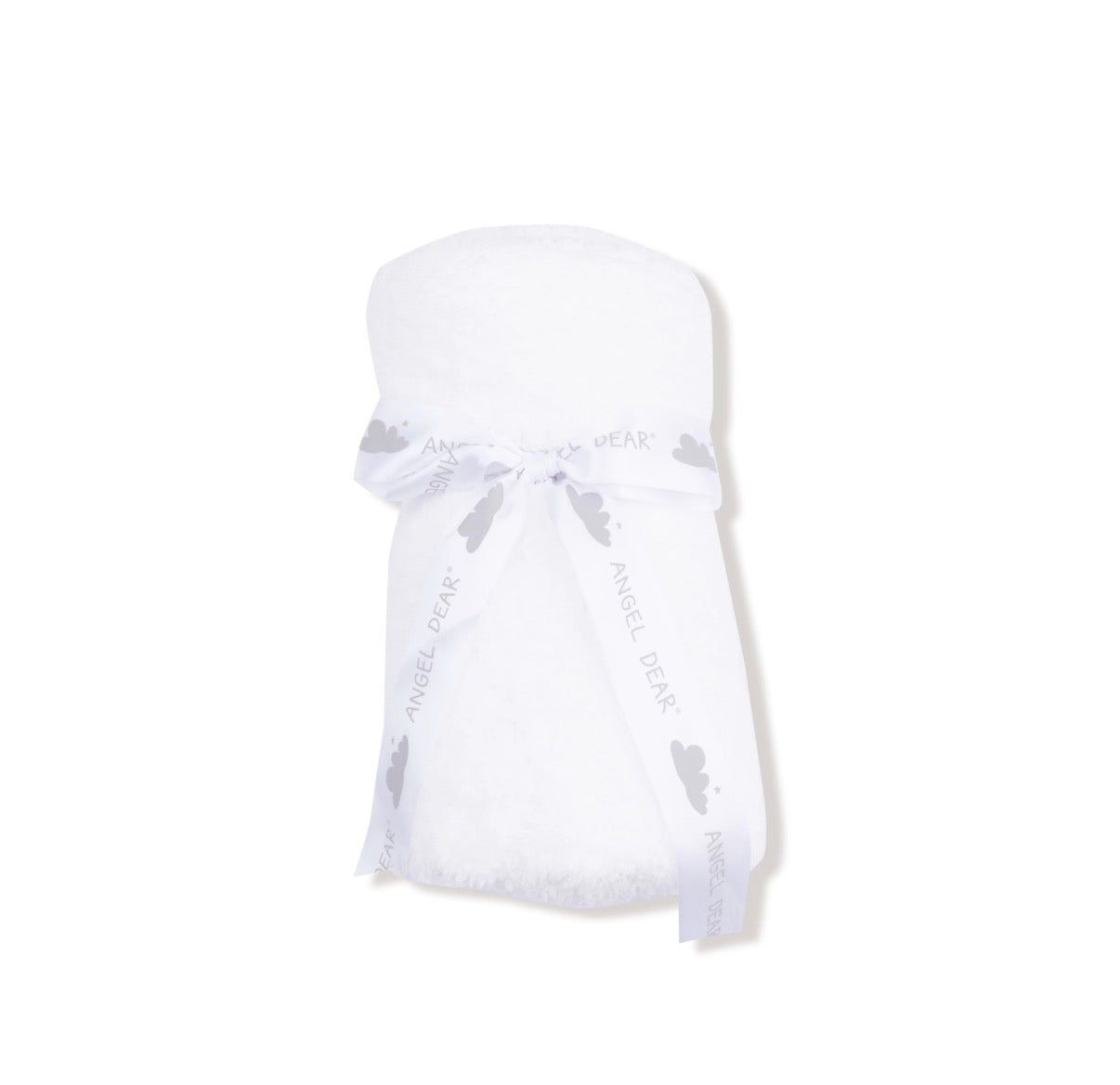 Angel Dear Chenille Stroller Blanket - White