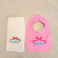 How Gorgeous Bib and Burp Cloth Set