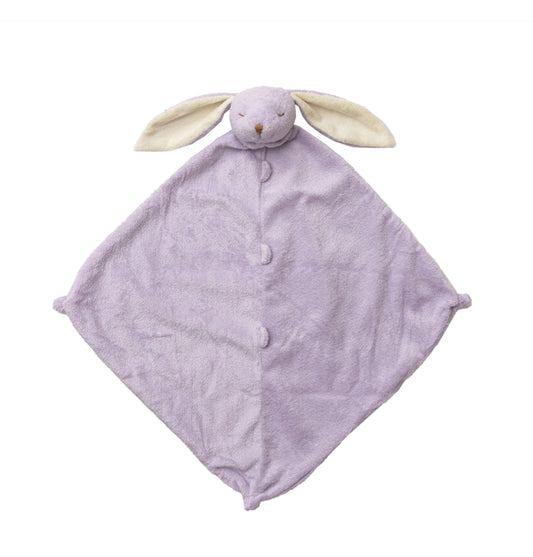 Angel Dear Lavender Bunny Lovie Blankie