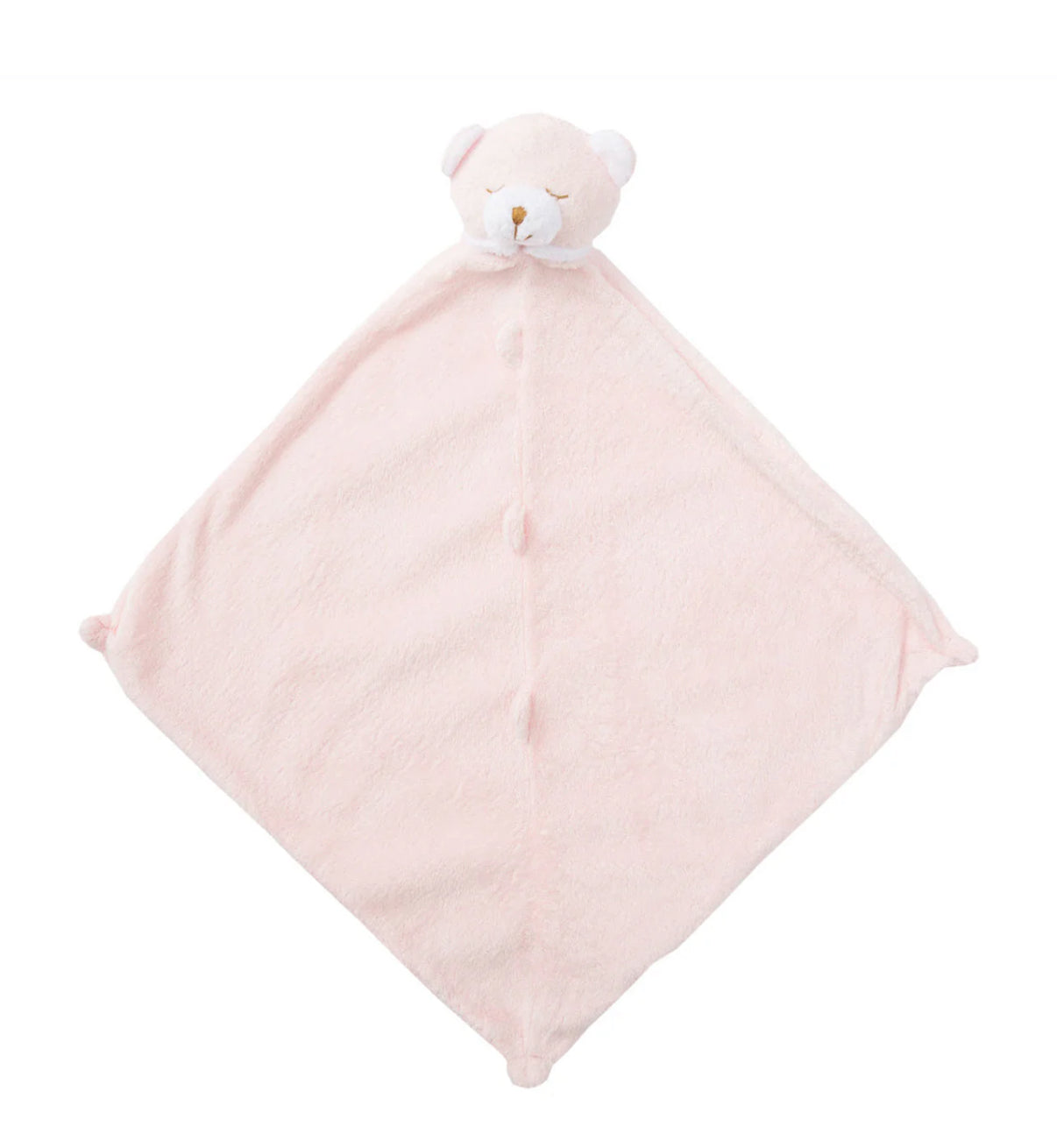 Angel Dear Pink Bear Lovie Blankie