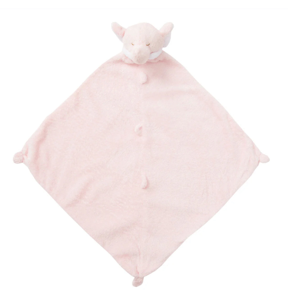 Angel Dear Pink Elephant Lovie Blankie