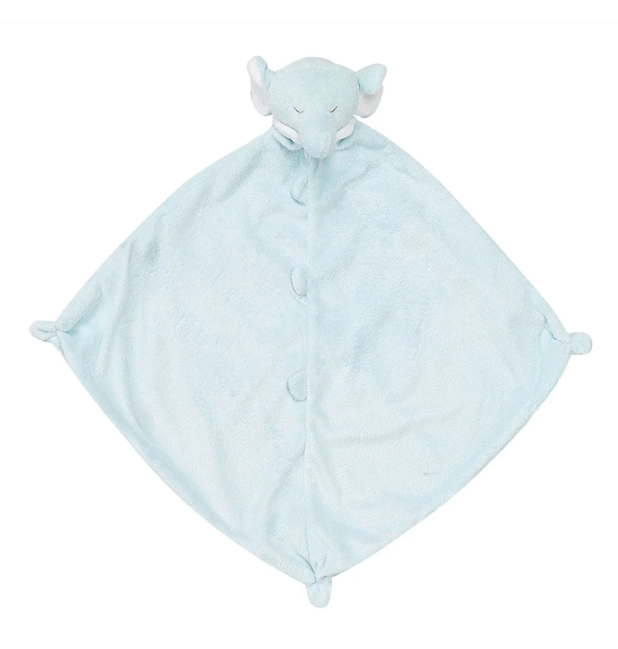 Angel Dear Blue Elephant Lovie Blankie