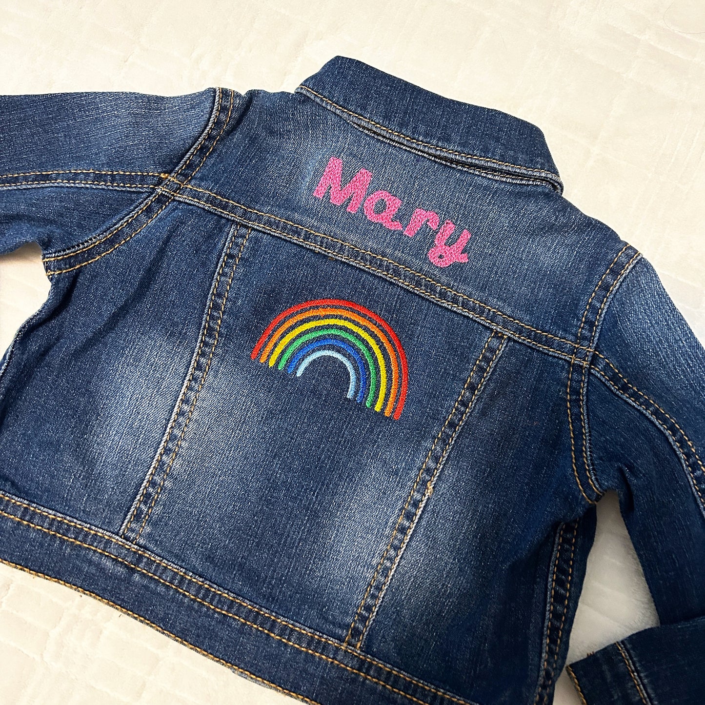 Baby/Toddler All the Flair Denim Jacket - customizable