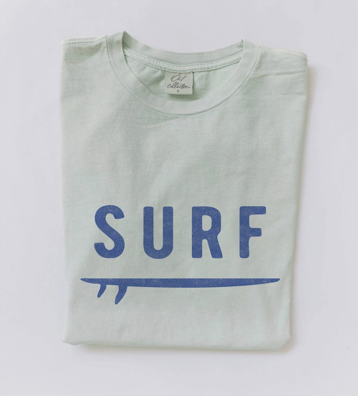 Oat Collective W SURF washed sage tee