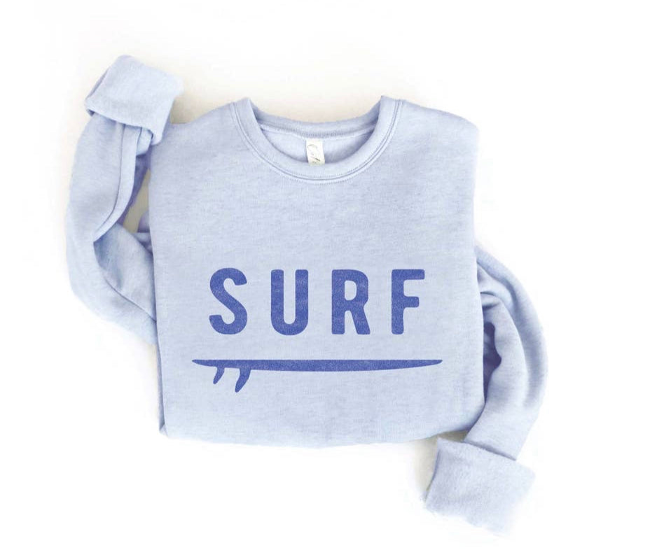 Oat Collective W SURF light blue sweatshirt