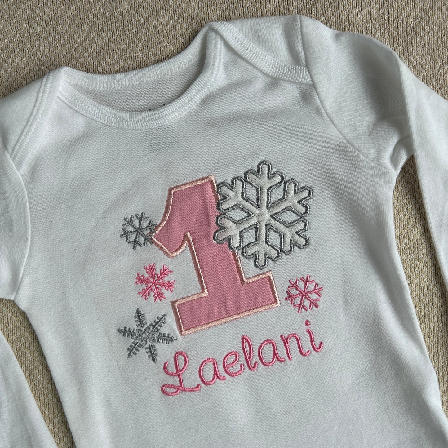 Snowflake Birthday Bodysuit / Tee