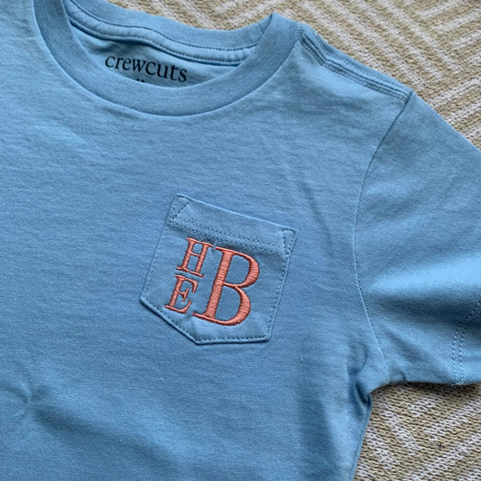 The Original Pocket Tee - Light Blue