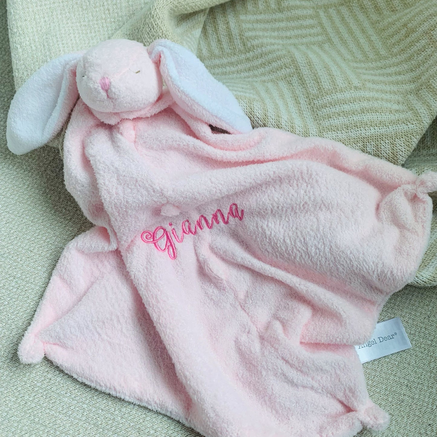 Pink Bunny Lovie